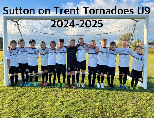 We are proudly sponsoring Sutton on Trent Tornadoes U9’s